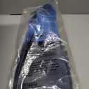 Sporti Adult-Kids Long Swim Fins, Floating Fin for Swimming & Snorkeling, Swim Flippers for Training - NavyBlue - M 8-9 / W 9-10