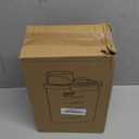 Airtight Rice Storage Container,with Pour Spout & Measuring Cup, BPA-Free - Transparent Dry Food Canister for Cereal, Flour, Pet Food, Oatmeal, Pantry Storage (Cream Yellow, 2800ml)