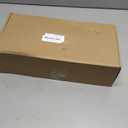 Gold Front Entry Door Handle No Lock, Exterior with Interior Reversible Handed, Single Cylinder Front Door Handle, Zinc Alloy, Satin Brass