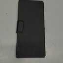 Universal Wireless Keyboards Ultra Light Portable Mini Keyboard with Adjustable Angle Stand & Leather Case,Computer Keyboards Rechargeable Travel Bluetooth Keyboard for iPad Android,Windows and iOS (Black)