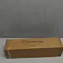 KAMANINA Black Curtain Rod for Windows 72 to 144 Inches (6-12ft) Long Heavy Duty Curtain Rods, 7/8 Inch Adjustable Drapery Rods with Decorative Netted Texture Finials