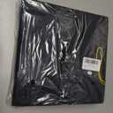 2 x Unisex Adult Matte Graduation Cap with Tassel Year Charm (Black)