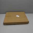 4 Pack Tempered Glass Cutting Board with Anti-Slip Pads, 2 Sizes Rectangle Black Glass Tray Heat-Resistant Chopping Board for Kitchen Countertop, House Warming Gifts, Non-friable