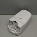 Bubble Machine, Automatic 18000+ Per Minute Big Bubbles Blower Maker for Kids Toddlers with 2 Speeds,6 Wands,Operated by Plugin or Batteries for Outdoor/Indoor Birthday Parties,Wedding (White)