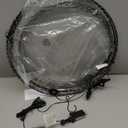 Joomer 2 Pack Christmas Big Ball Lights, 20IN & 18IN Foldable Metal Sphere Lights Waterproof with Timer, Plug-in Hanging Tree Globe Light for Christmas Decorations-Warm White (Non-connectable)