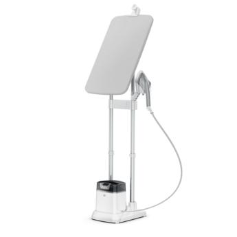 Rowenta IXEO Steamer for Clothes with Ironing Board 65 Inches 45 Second Heatup, 1 Liter Capacity 1500 Watts Ironing, Portable, Fabric Steamer, Garment Steamer, Adjustable QR1410