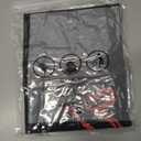 Valentines Day Shirt for Women Love Heart Printed T-Shirts Casual Summer Tee Tops (Black, XL)