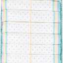 Littleforbig Adjustable Hook-and-Loop Fastener Closure Adult Printed Cloth Back Diaper 10 Pieces - Baby Parade (Large 36"-48") (Blue)