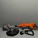 BLACK+DECKER 20V MAX Cordless String Trimmer, 2 in 1 Trimmer and Edger, 12 Inch, Battery Included (LST300)
