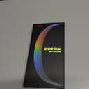 TORRAS Upgraded 360 Spin Magnetic Stand for iPhone 16 Pro Case, Fit for MagSafe, Built-in Kickstand & Ring Holder, Mil-Grade Protective Soft Edge Translucent Case for iPhone 16 Pro, Black 6.3''