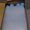 Vinsot 6 Sets Baby Shower Games Bridal Funniest Baby Shower Play, Interactive Shaking Balls for Boy or Girl, Table Tennis Twerk Game (Blue)