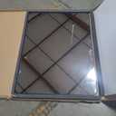 HARRITPURE Bathroom Mirrors for Over Sink 48''x30'' - Black Wall Mirror