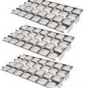 S9B571 (3-Pack) 16 7/8" Stainless Steel Heat Plate Replacement for Lynx LPSGEKIT, LSB1, LSB2, LSB2PC, LSPGE, LIJ27, LIJ30, LIJ36, LIJ42 Lynx CS30, L27, L30, L30PSP, L36, L42, L54