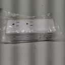 Multi Plug Outlet Surge Protector - YISHU Outlet Extender with Rotating Plug, 6 AC Outlets and 3 USB Ports, 3-Sided Swivel Power Strip Ideal Stocking Stuffers, Gray (Grey)