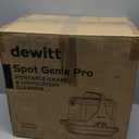 DeWitt Spot Genie Pro Portable Carpet Cleaner Machine, Upholstery Cleaner  Lightweight 7.7lb Pet Stain & Odor Remover with 4 Cleaning Tools, Compact Design for Home, Car, and Furniture (White)