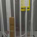 Regalo Easy Step 49-Inch Extra Wide Baby Gate, Includes 4-Inch and 12-Inch Extension Kit, 4 Pack of Pressure Mount Kit and 4 Pack of Wall Mount Kit (White)