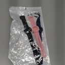 4 Pack Princess Cruise Medallion Holders for Kids and Adults, Silicone Wristbands for Carnival Ocean Medallion - 2 Sizes (S/M and M/L) in One Pack, Black and Dark Blue (M/L), Pink and White (S/M)