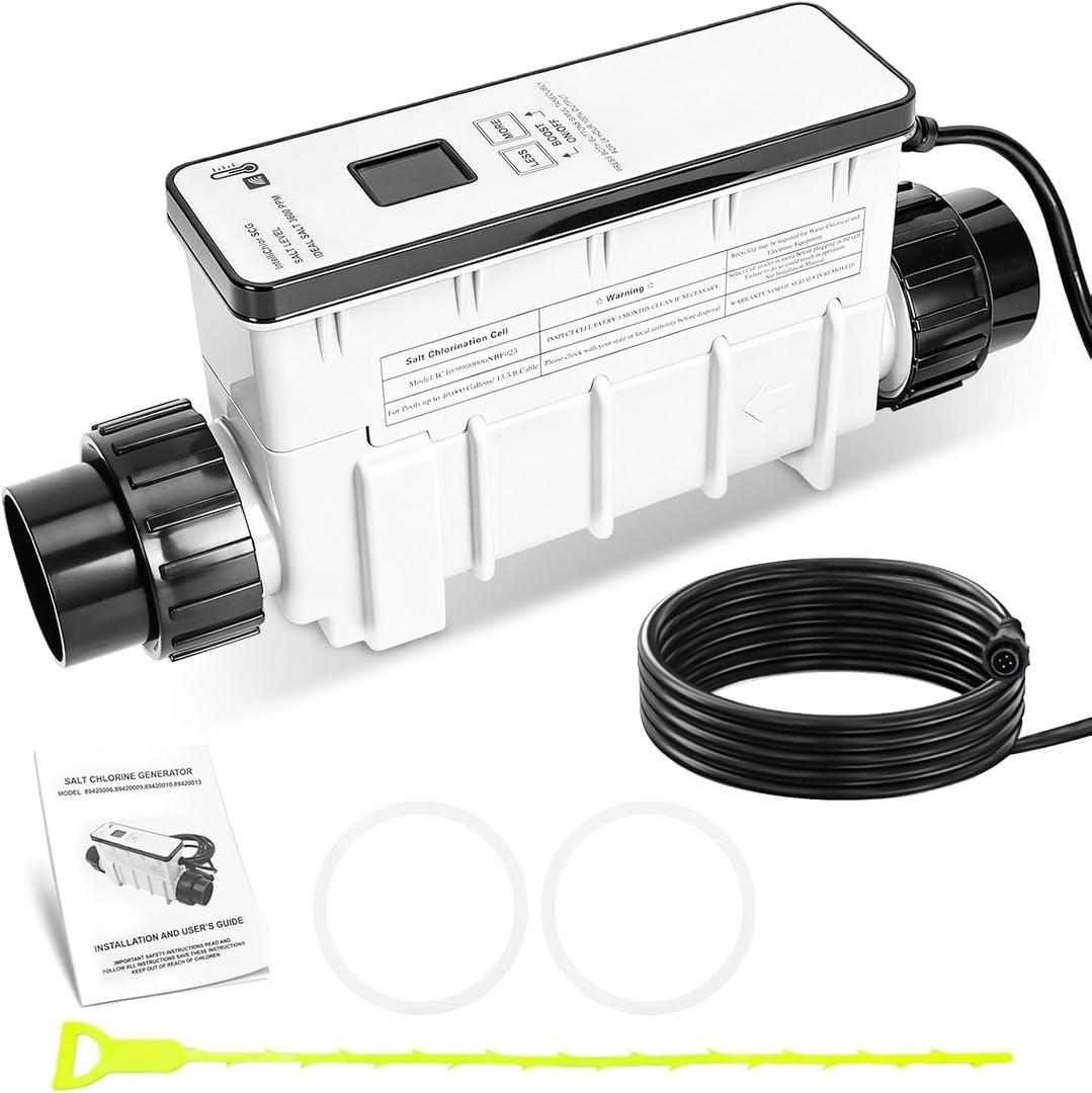 IC40 Salt Cell Replacement EC-520555 Compatible with Pentair IntelliChlor for 40,000 Gallon Inground Pools