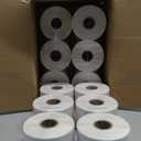 2" x 1" Direct Thermal Label, Paper for Barcodes Postage Address Perforated & Compatible with Rollo, Zebra, Munbyn, Nelko Printers(12 Rolls, 1300 Labels/Roll)