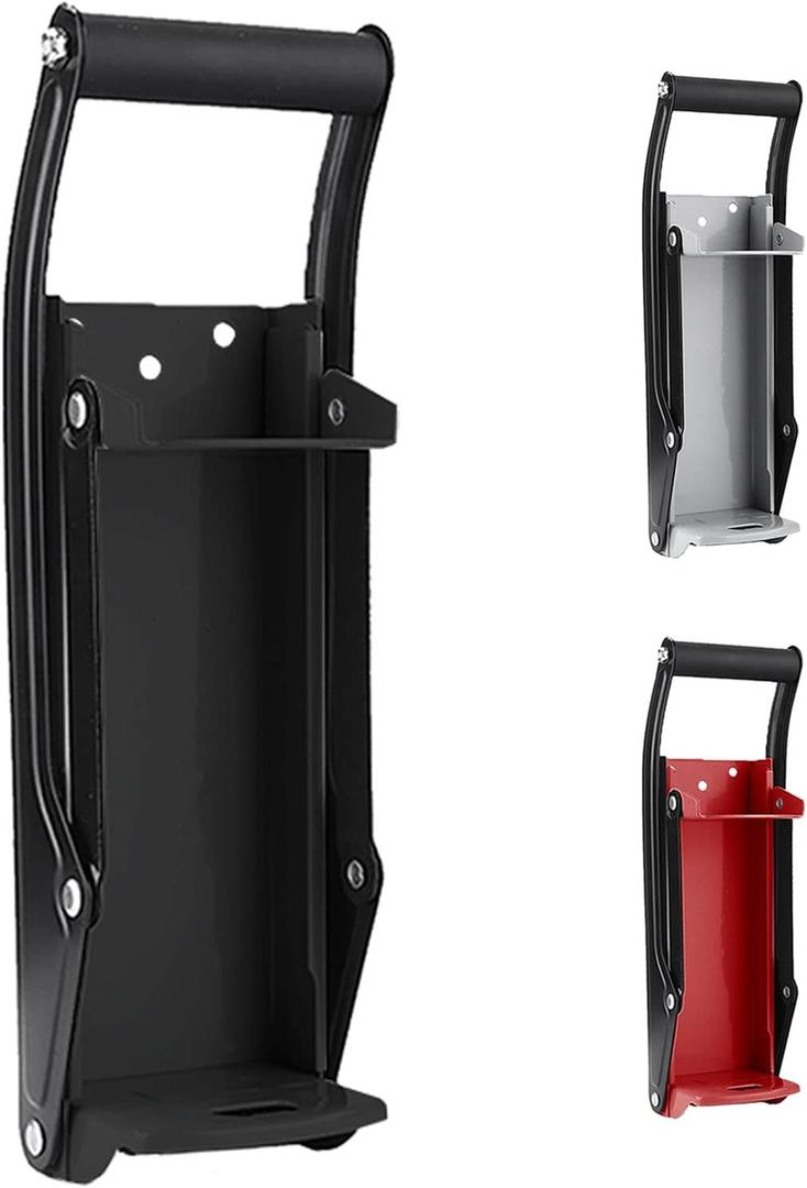 Can Crusher,Suitable For 12oz And 16oz Aluminum Cans, Soda Cans,Beer Cans, etc., Efficient Recycling Tool. (Black)