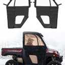 ZIDIYORUO UTV Cab Enclosure Compatible with Polaris Ranger 1000 2020-2025, Ranger XP 1000 2017-2025, Waterproof PVC Doors & Insulated UTV Cab Window Set w/YKK Zipper, Easy Install & Remove, Durable