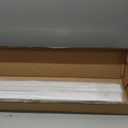 DEZ FURNISHINGS Cordless 2" Faux Wood Blind, 42" W x 60" H, White