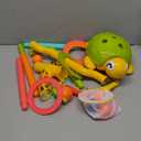 4-in-1 Turtle Water Sprinkler for Kids Summer Toys, Outdoor Toys for Toddlers, Kids Sprinkler Water Toys, Backyard Games for Summer Fun, Backyard Games Splash Water Toys Gifts for Boys Girls Dogs (Green)