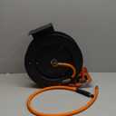 Giraffe Tools TA10 Retractable Air Hose Reel Swivel with 3/8 in. x 25 ft Hybrid Hose Max 300 PSI, Industrial Wall Mounted Compressor Hose Reel Heavy Duty, Air Compressor Heavy Duty Steel Reel