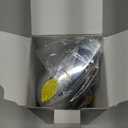 Automatic Soap Dispenser with Infrared Sensor -Adjustable 4-Level Touchless Hand Soap for Kitchen, Bathroom-Battery Operated Electric Dispenser, Durable Plastic, Smart Soap Holder (400ML Silver)