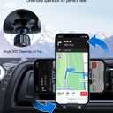 vanva Universal Air Vent Car Mount, [ Big Phones & Thick Case Friendly ] Cell Phone Holder for Car Hands Free Clamp Cradle Vehicle fit for All Apple Smasung Galaxy
