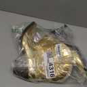 Western Boots for Women Metallic Embroidered Pointed Toe Cowgirl Boots Chunky Heel Pull-On Short Cowboy Boots Wide Calf Country Ankle Boots (8)