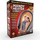 Ontel Handy Heater Freedom - Wearable Neck Heater for Cold Weather, 4 Heat Settings - Comfort Heating Technology - Cordless & Personal - USB Rechargeable, 6 Hour Battery Life, Portable Neck Warmer