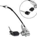 WFLNHB Left Driver Door Lock Cylinder Cable 72185-TF0-G01 Replacement for Honda Fit 2009-2011 72185TF0G01