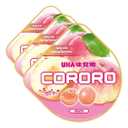 UHA Mikakuto Cororo Peach, 1.41 Oz, 3 Pack BBD: 2026.09.11