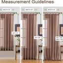 Pinch Pleated Sheer Curtains 80 Inches Long Light Filterring Sheer Semi Voile Drapes Pinch Pleated Curtains for Living Room Bedroom(Mocha Mousse, 42 W x 80 L, 2 Panels)