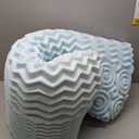 LUCID Gel Infused Memory Foam Mattress Topper  2 Inch Mattress Topper  5 Comfort Zones Relieve Pressure  CertiPUR-US Certified Foam - Queen