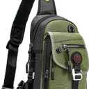 NICGID Sling Bag Chest Shoulder Backpack Crossbody Bags for Tablet Laptop Outdoor Hiking Men Women