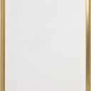 Kate and Laurel Calter Framed Linen Fabric Pinboard, 25.5 x 41.5, Gold