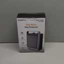 Space Heaters for Indoor Use, 1500W Portable Electric Heater with Thermostat, Ceramic Heater for Room Bedroom Office Under Desk with 3 Heating Levels, Safe Tip-Over Protection (Silver)