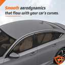 Window Visors Rain Guards Fit for Honda Accord 2023-2026 6PCS Vent Visor