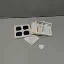 Air Tracker Tag 4 Pack: Bluetooth Item Finder with Apple Find My APP (iOS Only), Item Locator for Keys Finder, Luggage Tracker, Bags Wallets Tracking, IP67 Waterproof Smart Tag (Gray-Black)