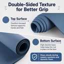 Yoga Mat 72" x 24" x 6mm – Non Slip Exercise Mat