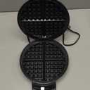 Cuisinart Waffle Maker, 1250W Round Classic Waffle Iron, 5-Setting Adjustable Browning Control, WMR-CANAS, Brushed Stainless