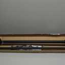 Heavy Duty Double Curtain Rods With Cylindrical Cap Finials 36 to 72" Telescoping 1 Inch Diameter Front and 5/8 Inch Diameter Back Window Drapery Rods, Matte Black
