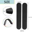 Hat Size Reducer, 30-Pack, Self-Adhesive Foam Tape, Black | Hat Sizing Tape, 4.33"x0.78", peel-and-stick, For Cowboy Hat, Fisherman's Hats,Panama & Straw Hat