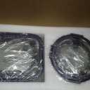 12-Pack Glass Containers with Tempered Lids Borosilicate, Oven-Safe(-4F~950F), Airtight, BPA-Free, Multi-Size for Meal Prep, Dishwasher Safe (Blue)