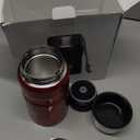 Bidakid Insulated Food Jar Set – 17oz Stainless Steel Containers with Folding Spoon