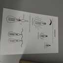 Minetom LED Edison Light Bulbs，Equivalent 60W Incandescent Light Bulbs，E26 Base，Warm White，6Pcs