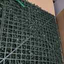 Artificial Boxwood Hedge Wall Panels: 20 X 20 in 14P UV-Anti More Dense Greenery Grass Wall Backdrop Panels for Indoor Outdoor Green Home Decor & Ivy Fence Covering Privacy