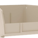 Akro-Mils 30235 AkroBins Plastic Storage Bins, 11"x11"x5", Stone, 3-Pack